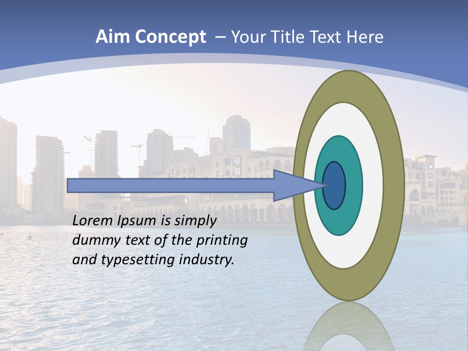 Architecture Arabic Outdoor PowerPoint Template