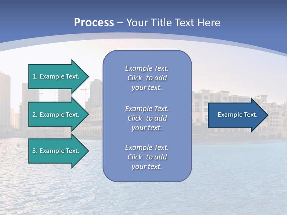 Architecture Arabic Outdoor PowerPoint Template