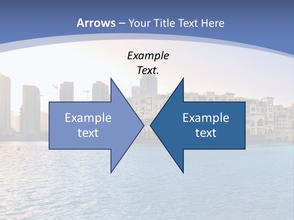Architecture Arabic Outdoor PowerPoint Template