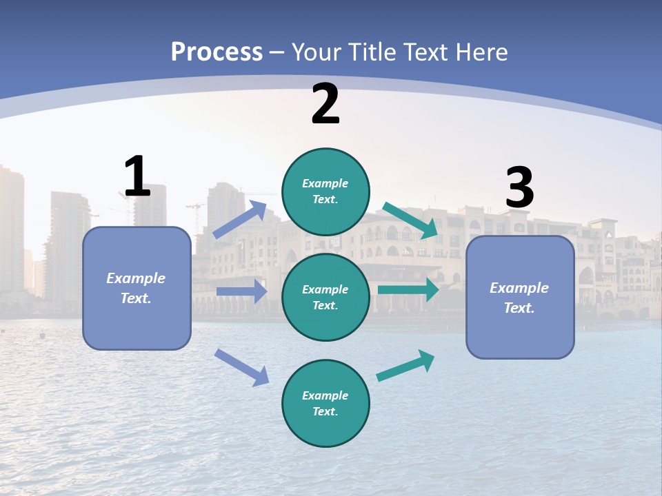 Architecture Arabic Outdoor PowerPoint Template