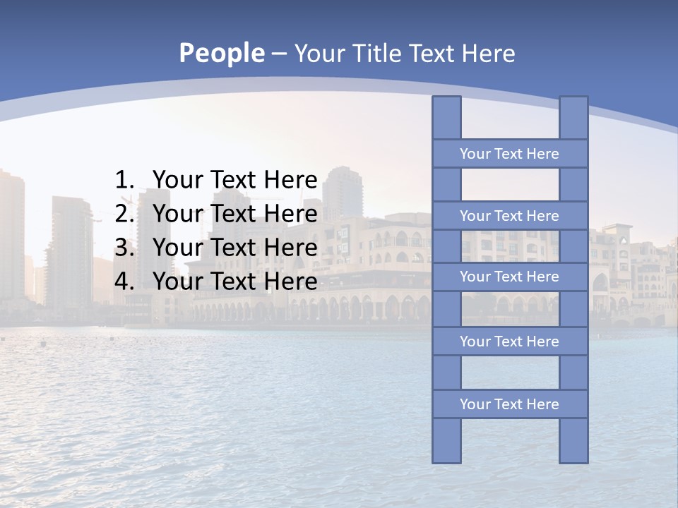 Architecture Arabic Outdoor PowerPoint Template