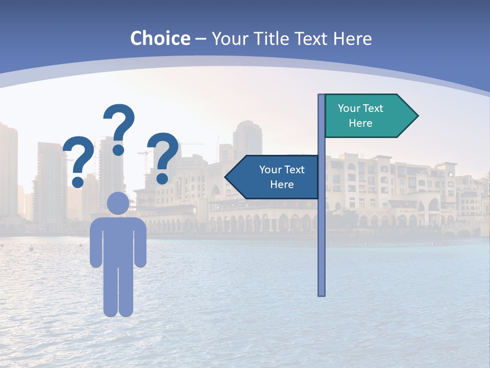 Architecture Arabic Outdoor PowerPoint Template