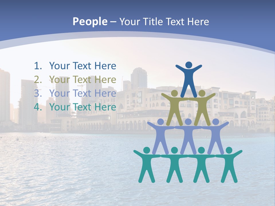 Architecture Arabic Outdoor PowerPoint Template