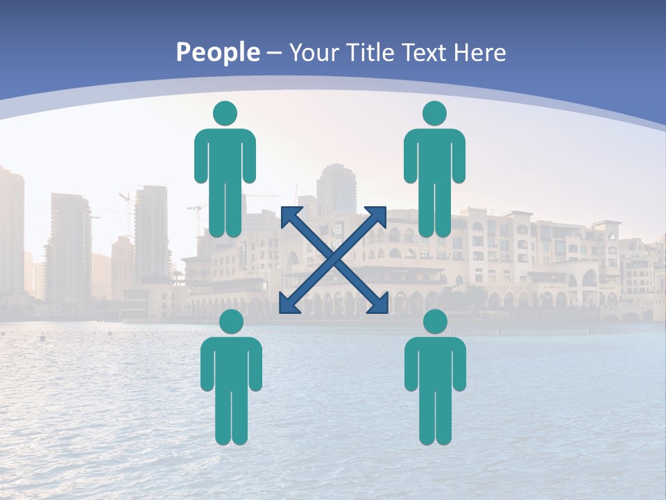 Architecture Arabic Outdoor PowerPoint Template