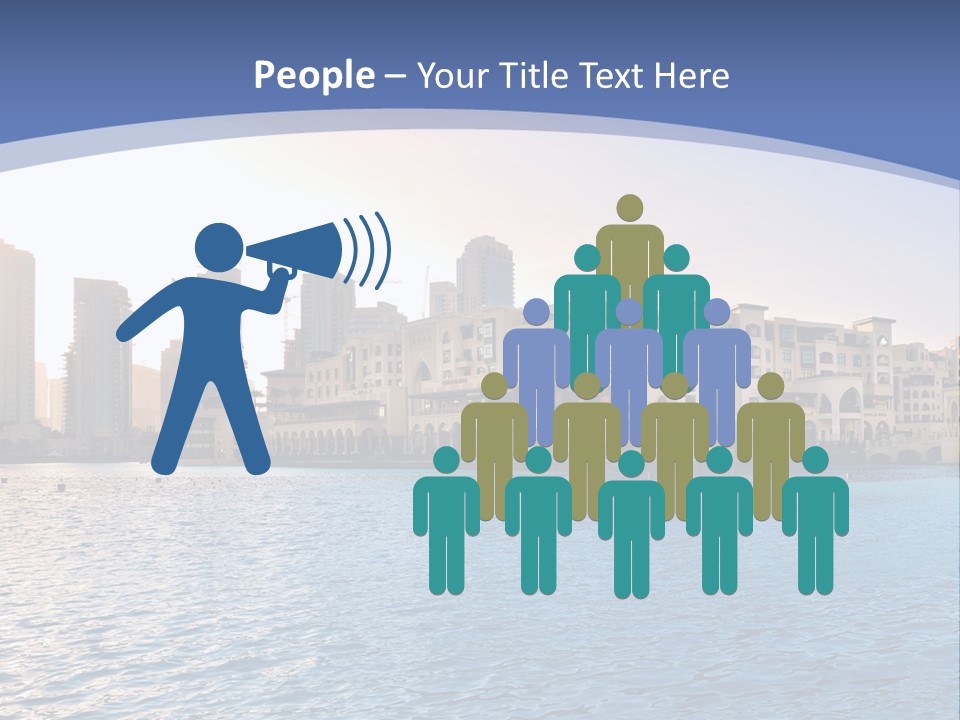 Architecture Arabic Outdoor PowerPoint Template