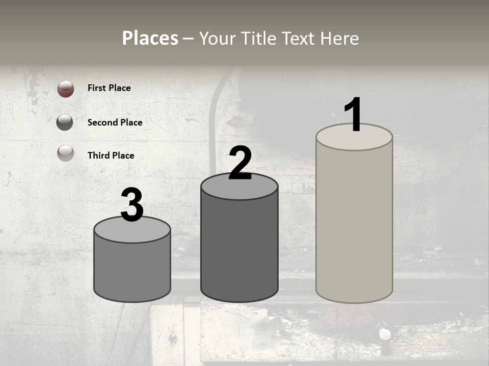 Decay Haunted Wood PowerPoint Template