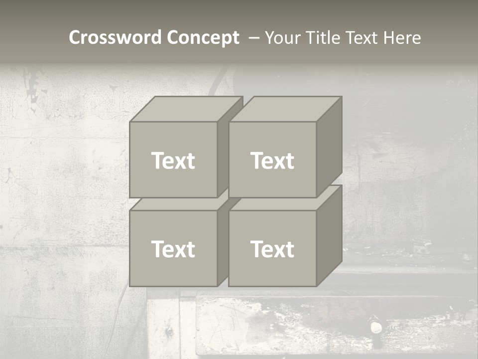 Decay Haunted Wood PowerPoint Template