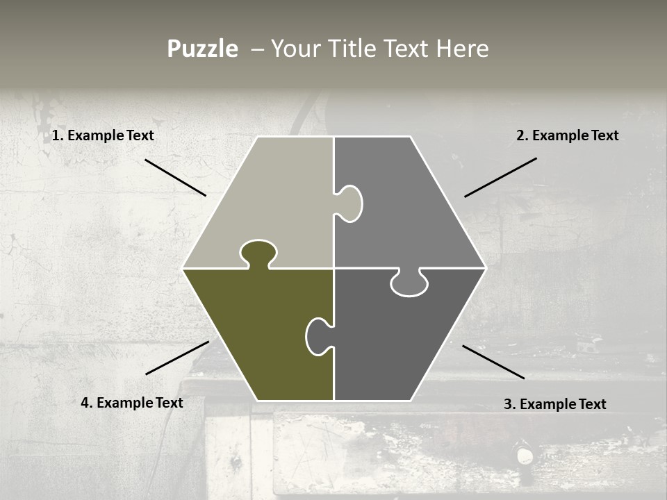 Decay Haunted Wood PowerPoint Template