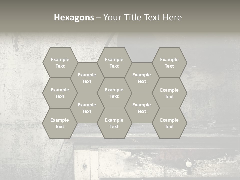 Decay Haunted Wood PowerPoint Template