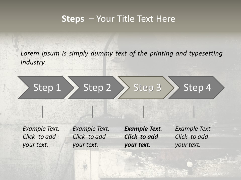Decay Haunted Wood PowerPoint Template