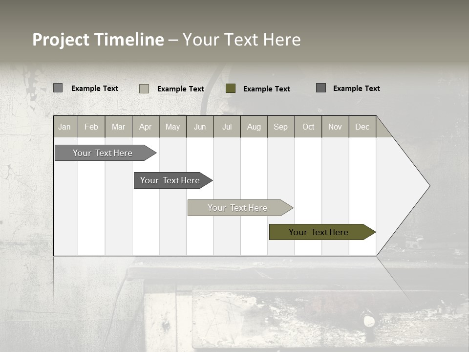 Decay Haunted Wood PowerPoint Template