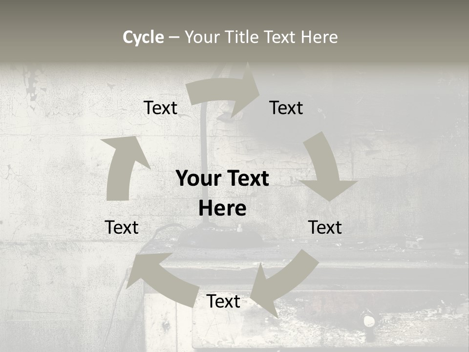 Decay Haunted Wood PowerPoint Template