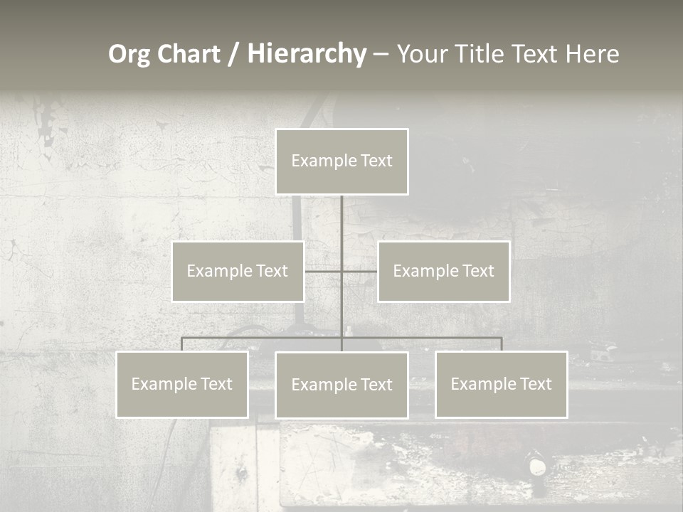 Decay Haunted Wood PowerPoint Template