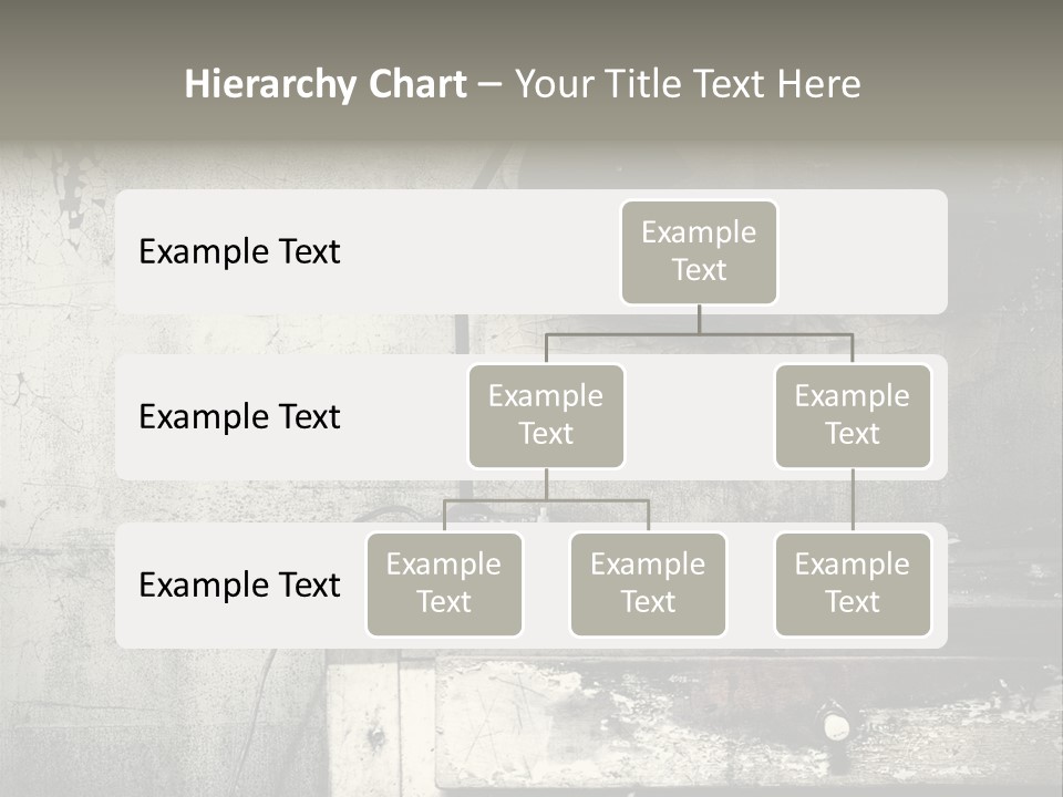Decay Haunted Wood PowerPoint Template