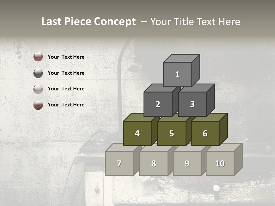 Decay Haunted Wood PowerPoint Template