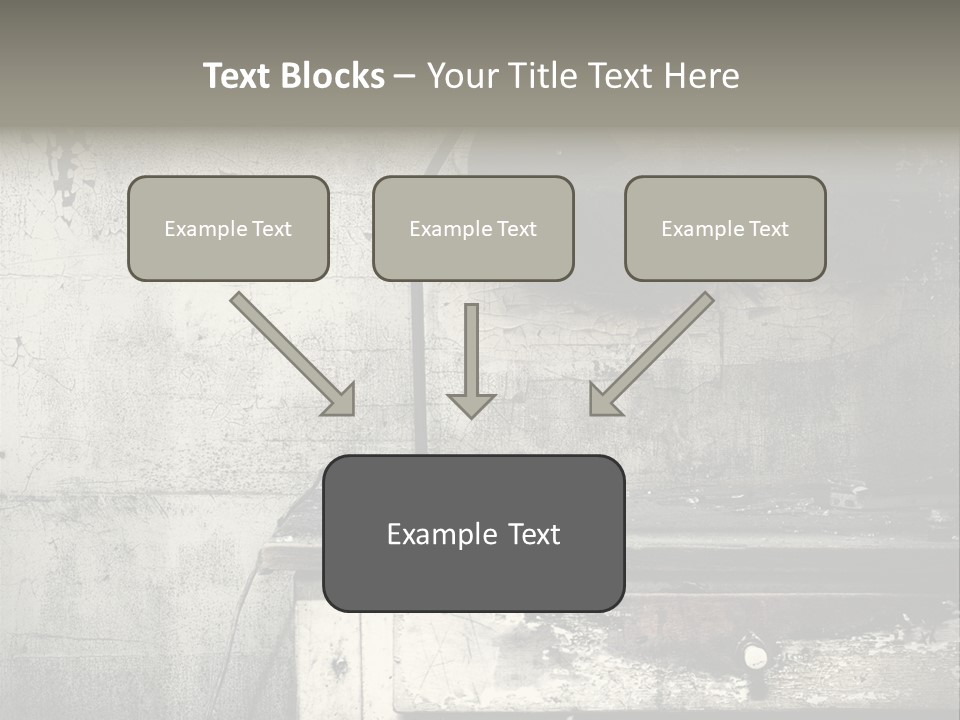 Decay Haunted Wood PowerPoint Template