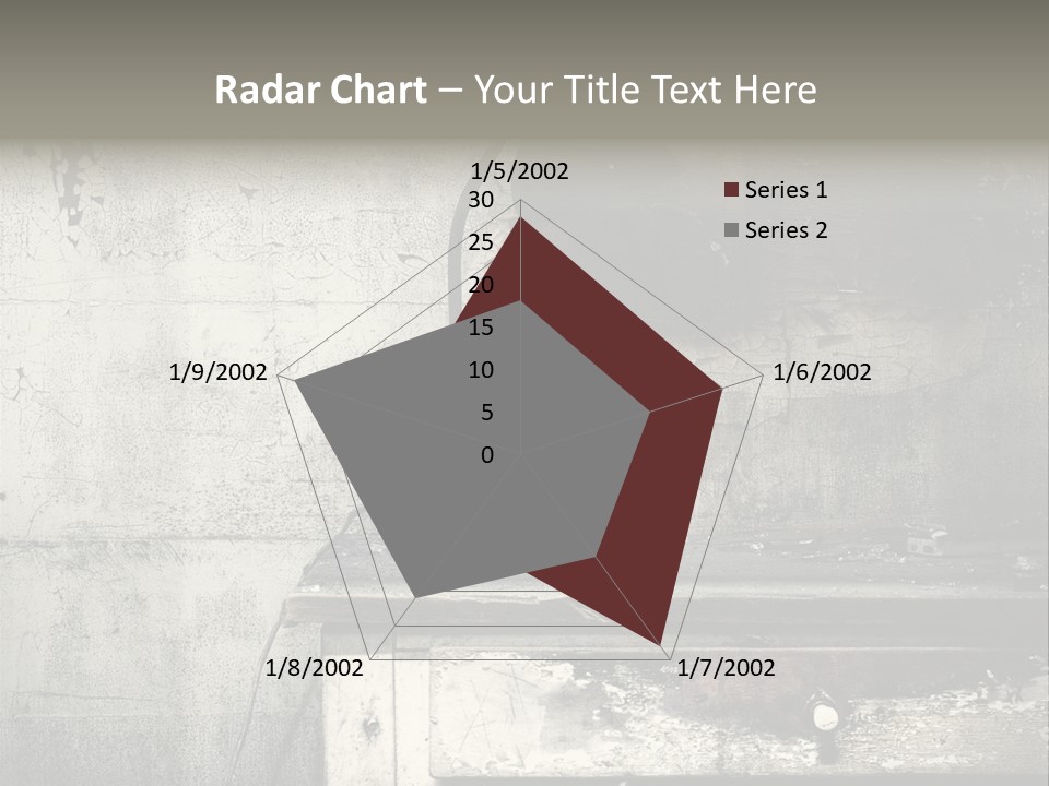 Decay Haunted Wood PowerPoint Template