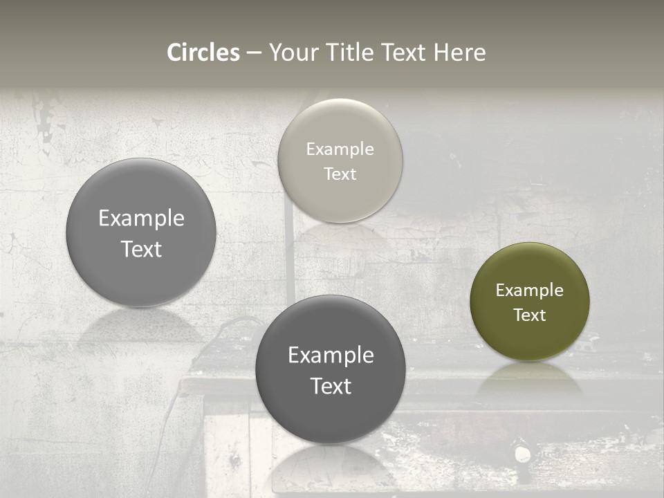 Decay Haunted Wood PowerPoint Template