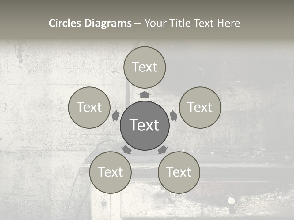 Decay Haunted Wood PowerPoint Template
