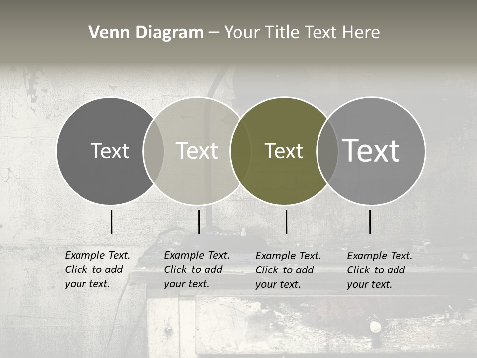 Decay Haunted Wood PowerPoint Template