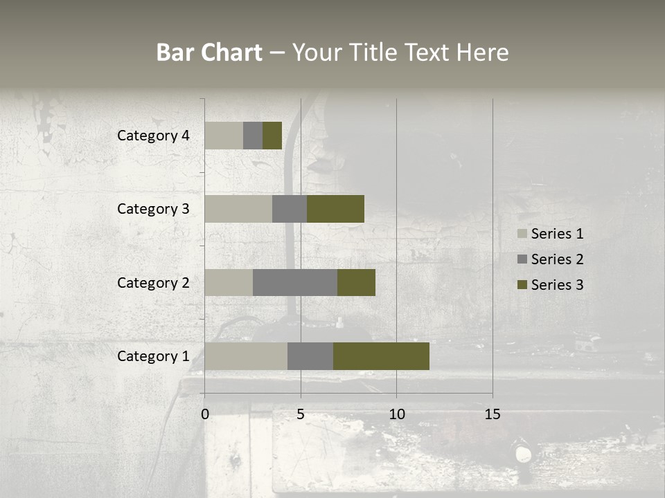Decay Haunted Wood PowerPoint Template