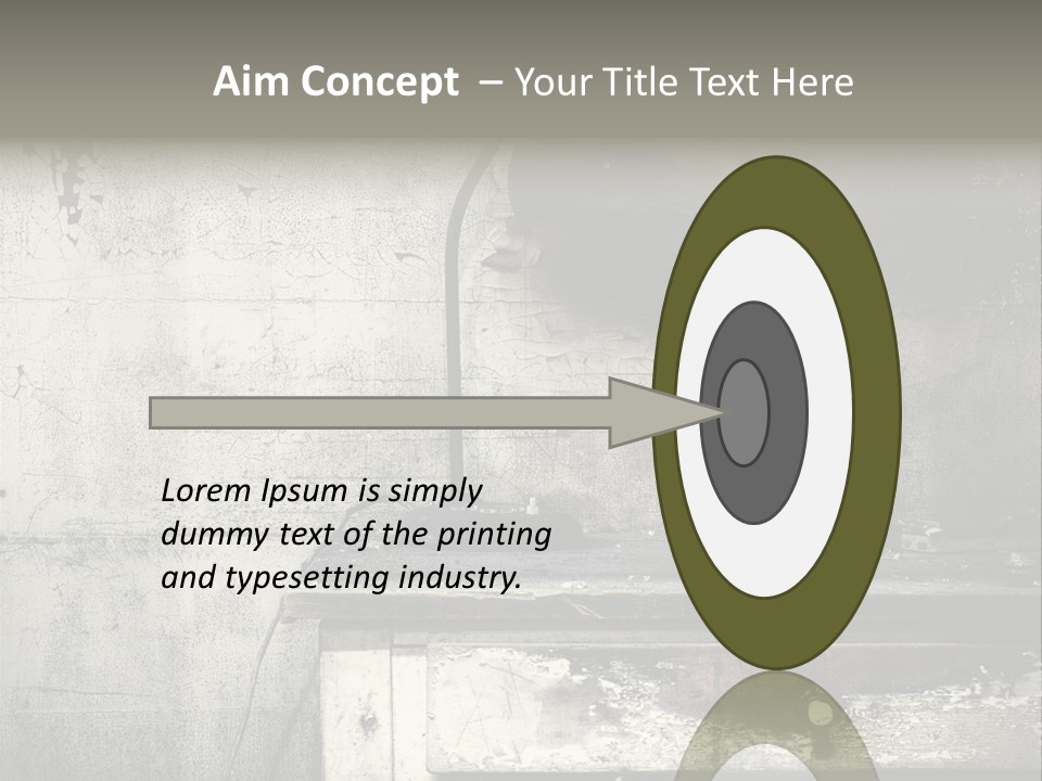 Decay Haunted Wood PowerPoint Template