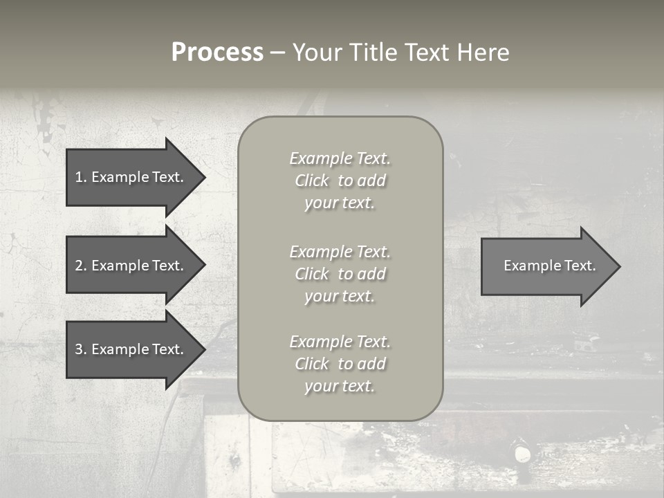 Decay Haunted Wood PowerPoint Template