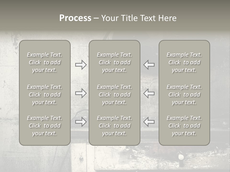 Decay Haunted Wood PowerPoint Template