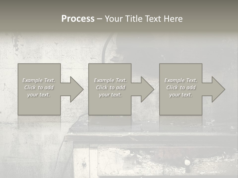 Decay Haunted Wood PowerPoint Template