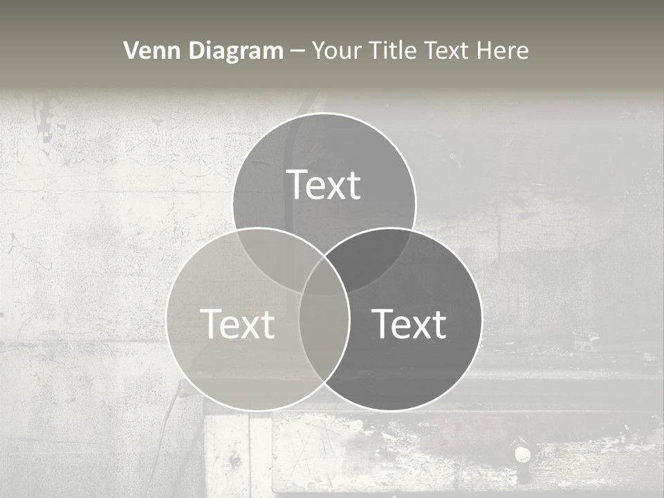 Decay Haunted Wood PowerPoint Template