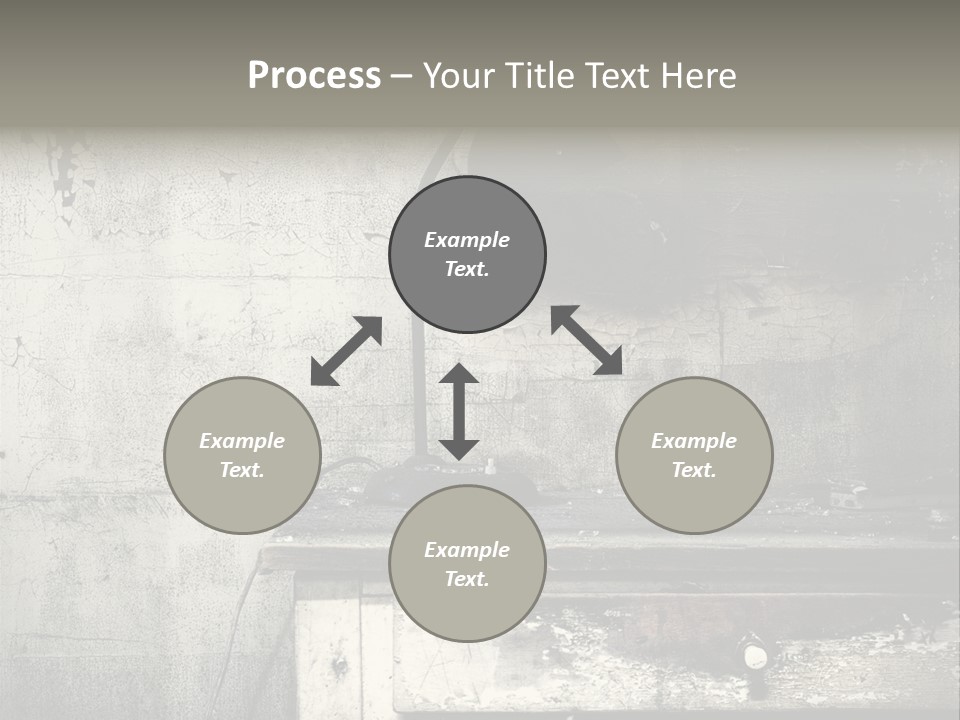 Decay Haunted Wood PowerPoint Template