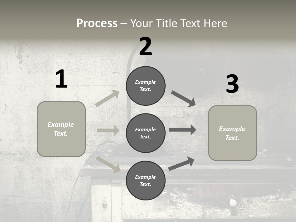 Decay Haunted Wood PowerPoint Template