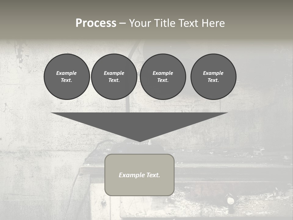 Decay Haunted Wood PowerPoint Template