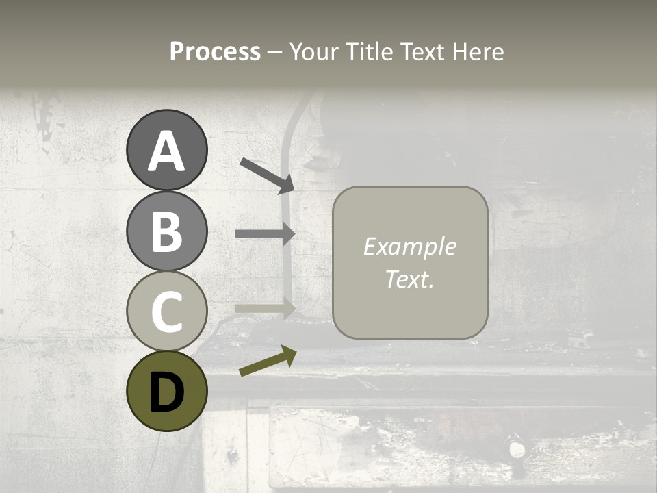 Decay Haunted Wood PowerPoint Template