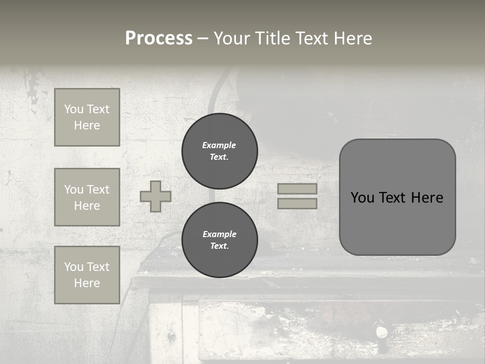 Decay Haunted Wood PowerPoint Template