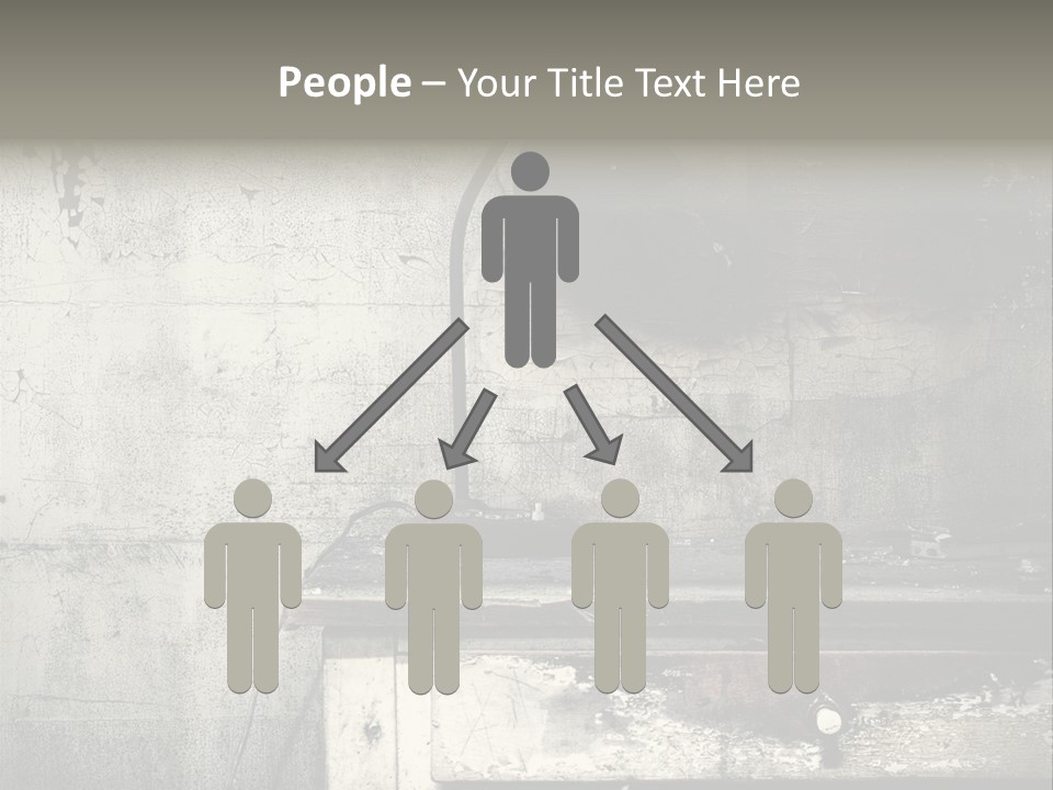 Decay Haunted Wood PowerPoint Template