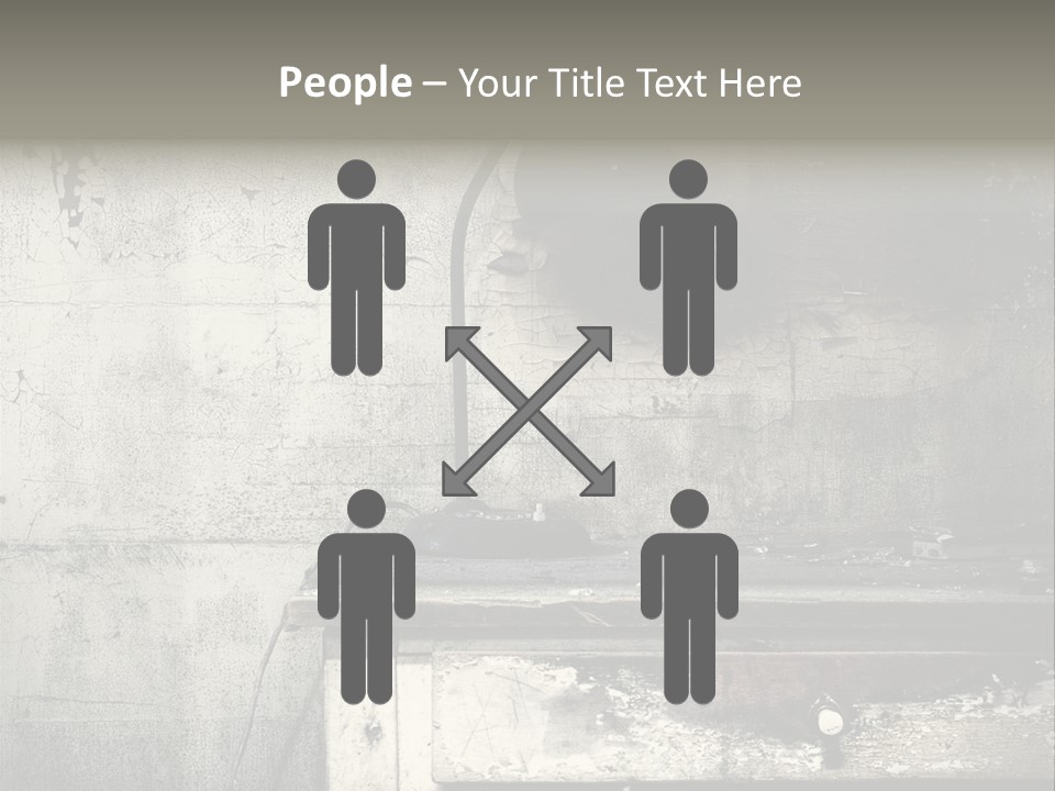 Decay Haunted Wood PowerPoint Template