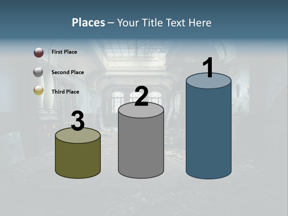 Vintage Broken Surreal PowerPoint Template