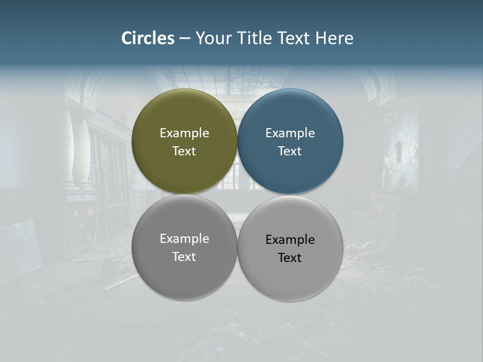 Vintage Broken Surreal PowerPoint Template