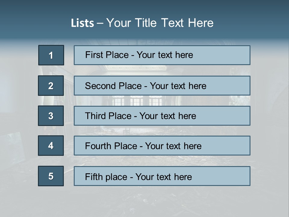 Vintage Broken Surreal PowerPoint Template