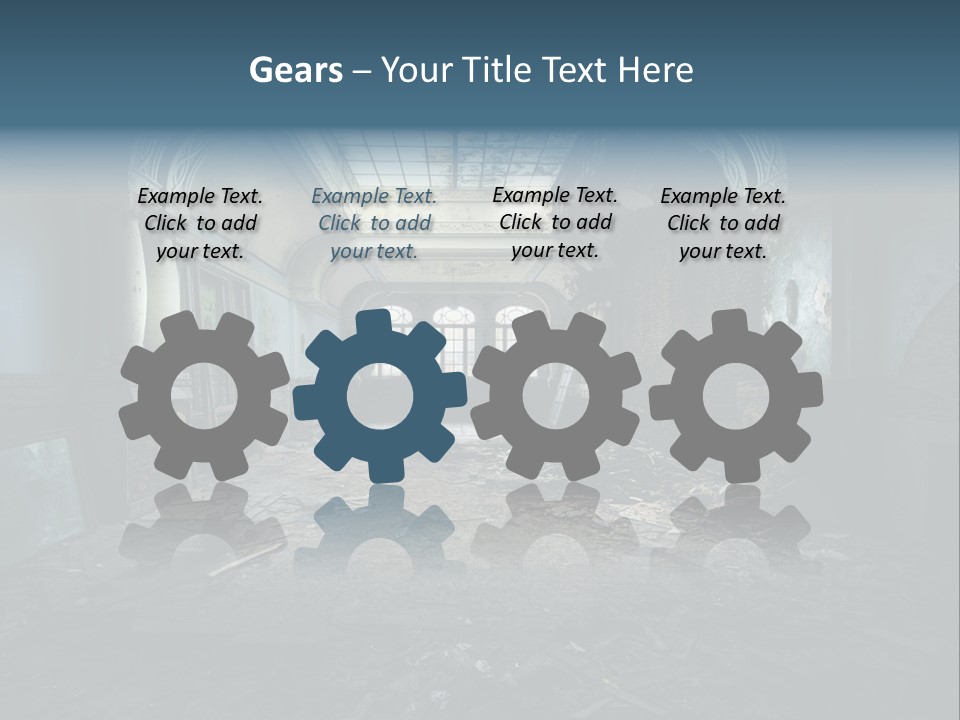 Vintage Broken Surreal PowerPoint Template