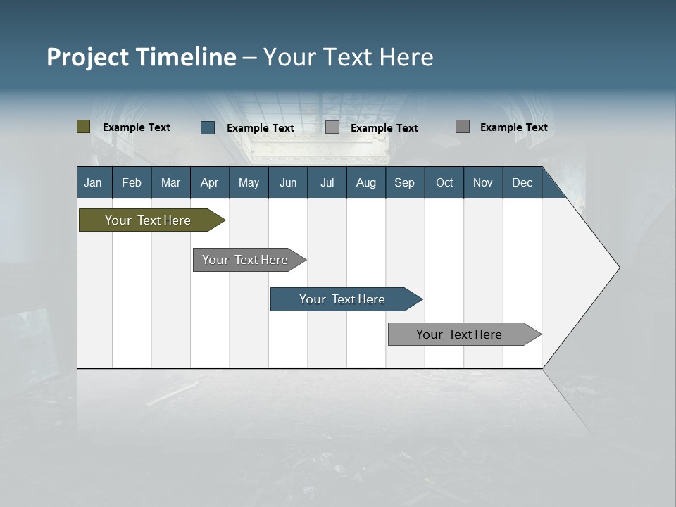 Vintage Broken Surreal PowerPoint Template
