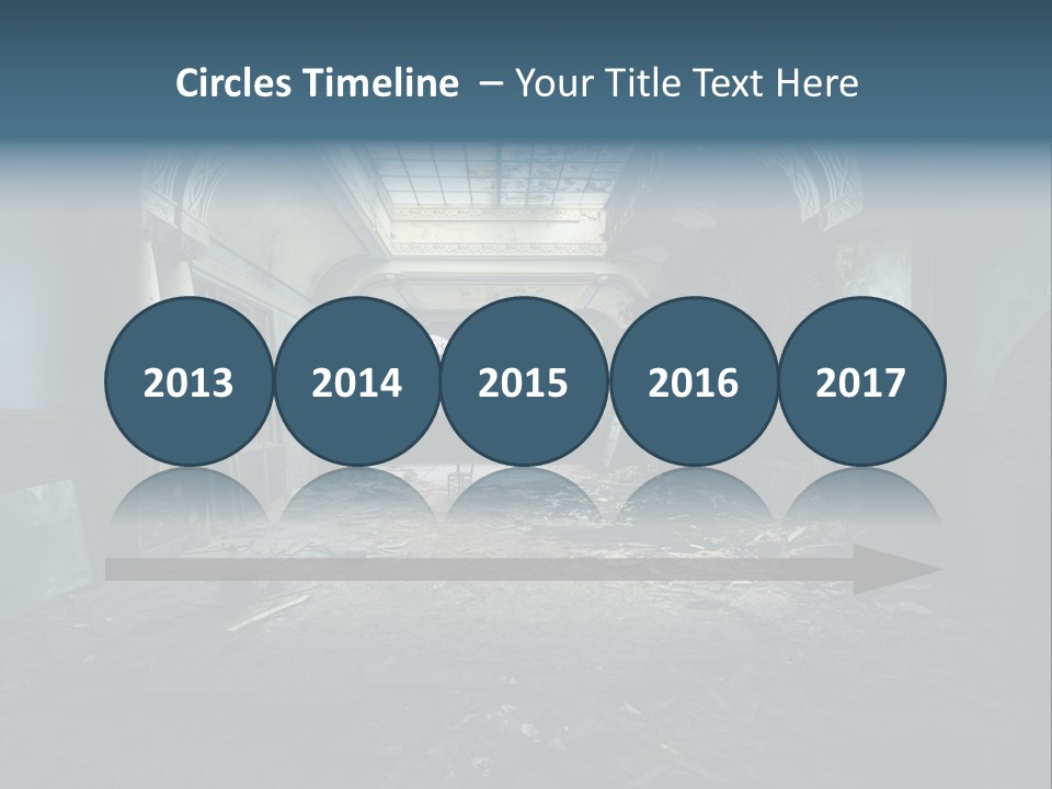 Vintage Broken Surreal PowerPoint Template