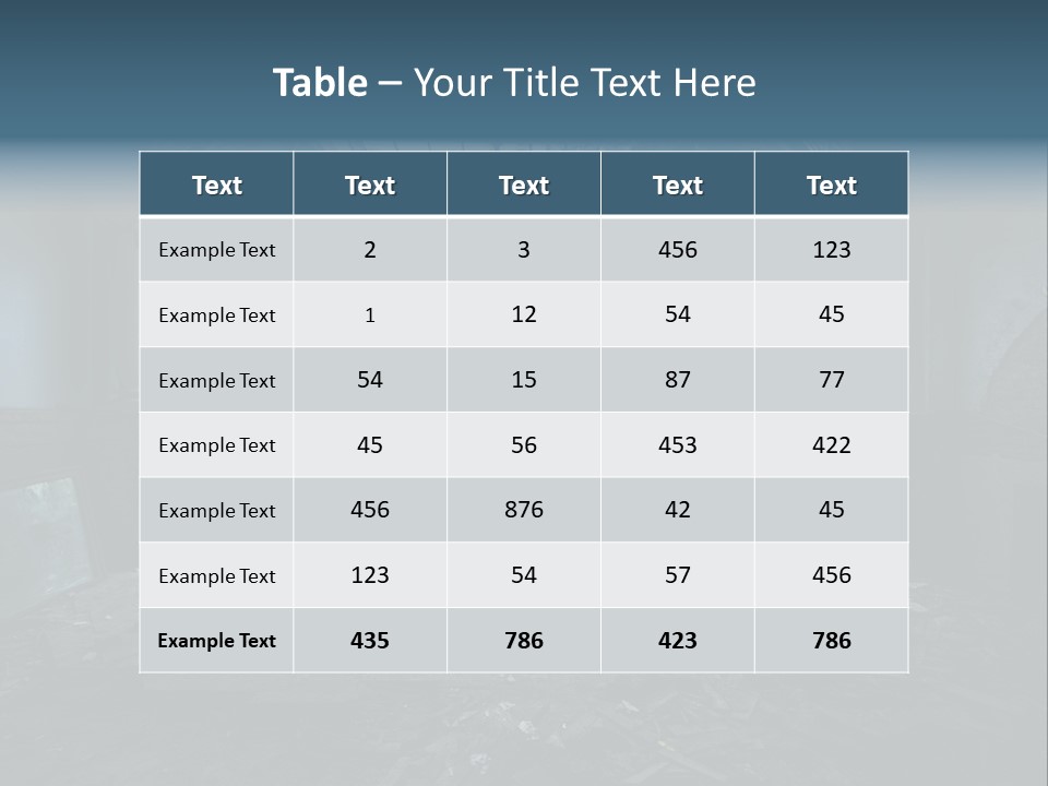 Vintage Broken Surreal PowerPoint Template