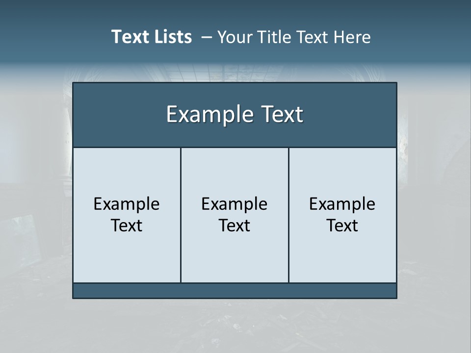 Vintage Broken Surreal PowerPoint Template
