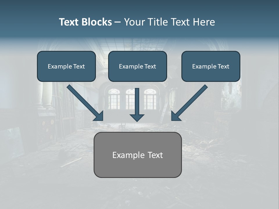 Vintage Broken Surreal PowerPoint Template