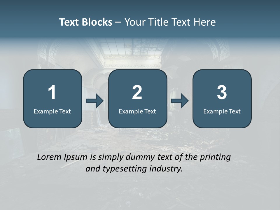 Vintage Broken Surreal PowerPoint Template