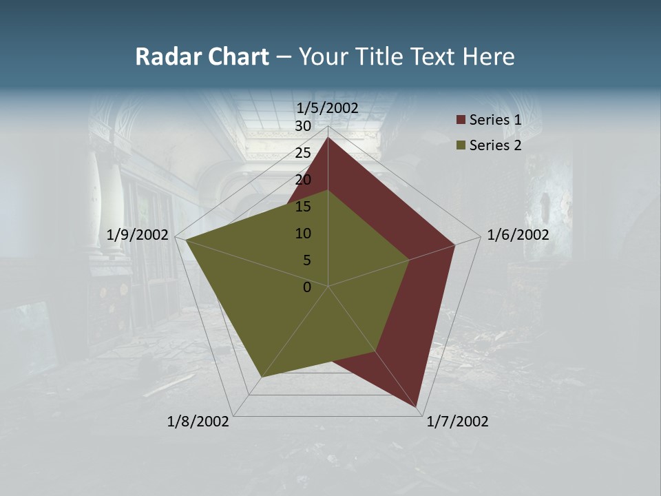 Vintage Broken Surreal PowerPoint Template