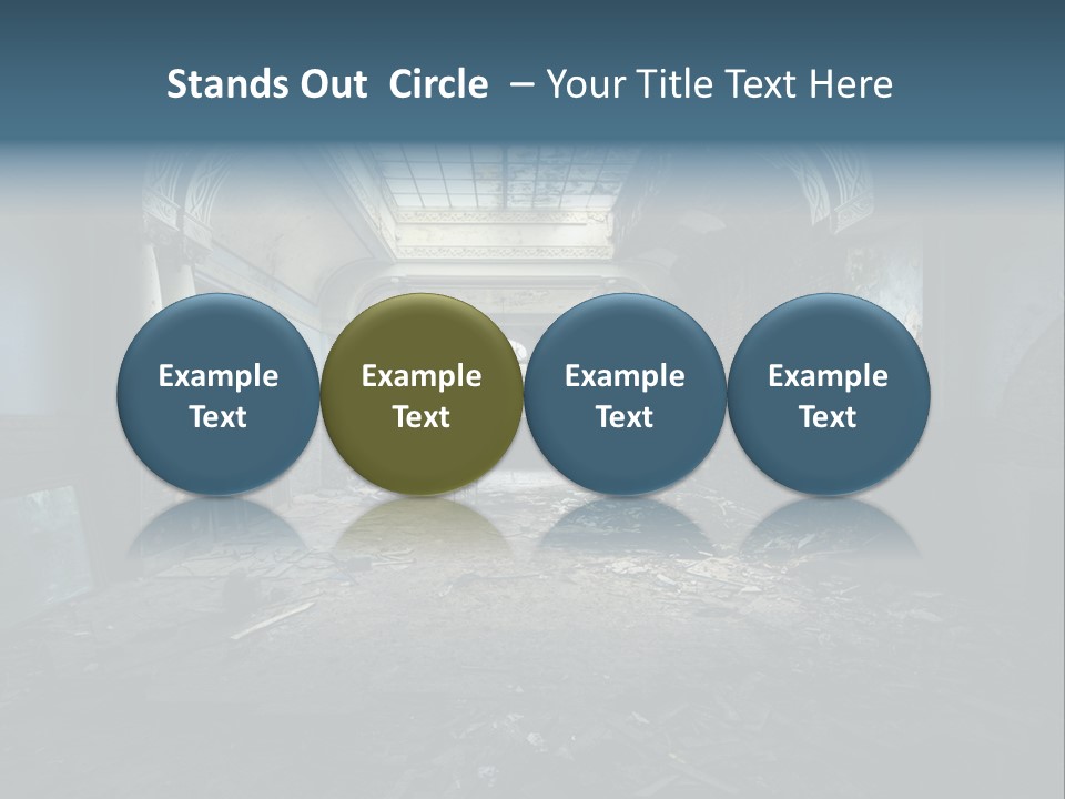 Vintage Broken Surreal PowerPoint Template