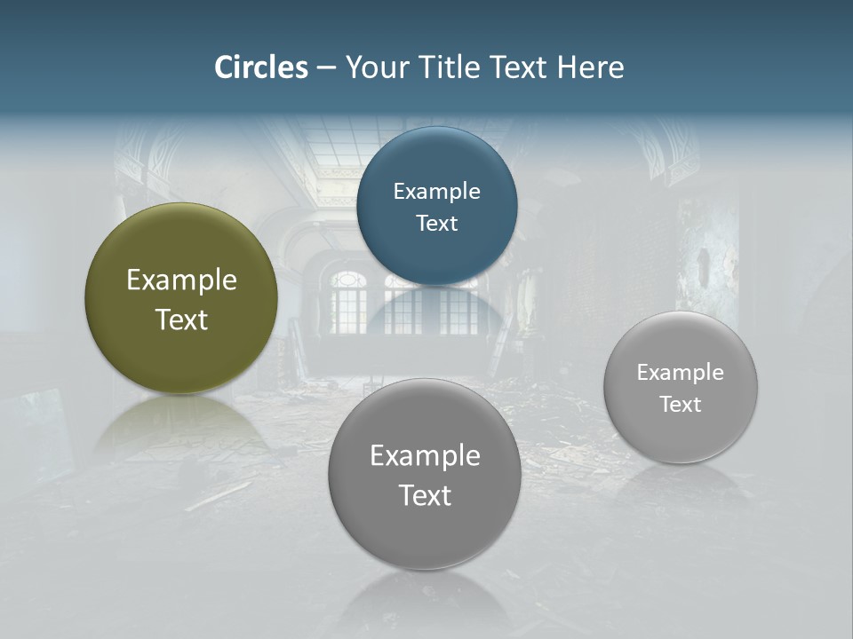 Vintage Broken Surreal PowerPoint Template